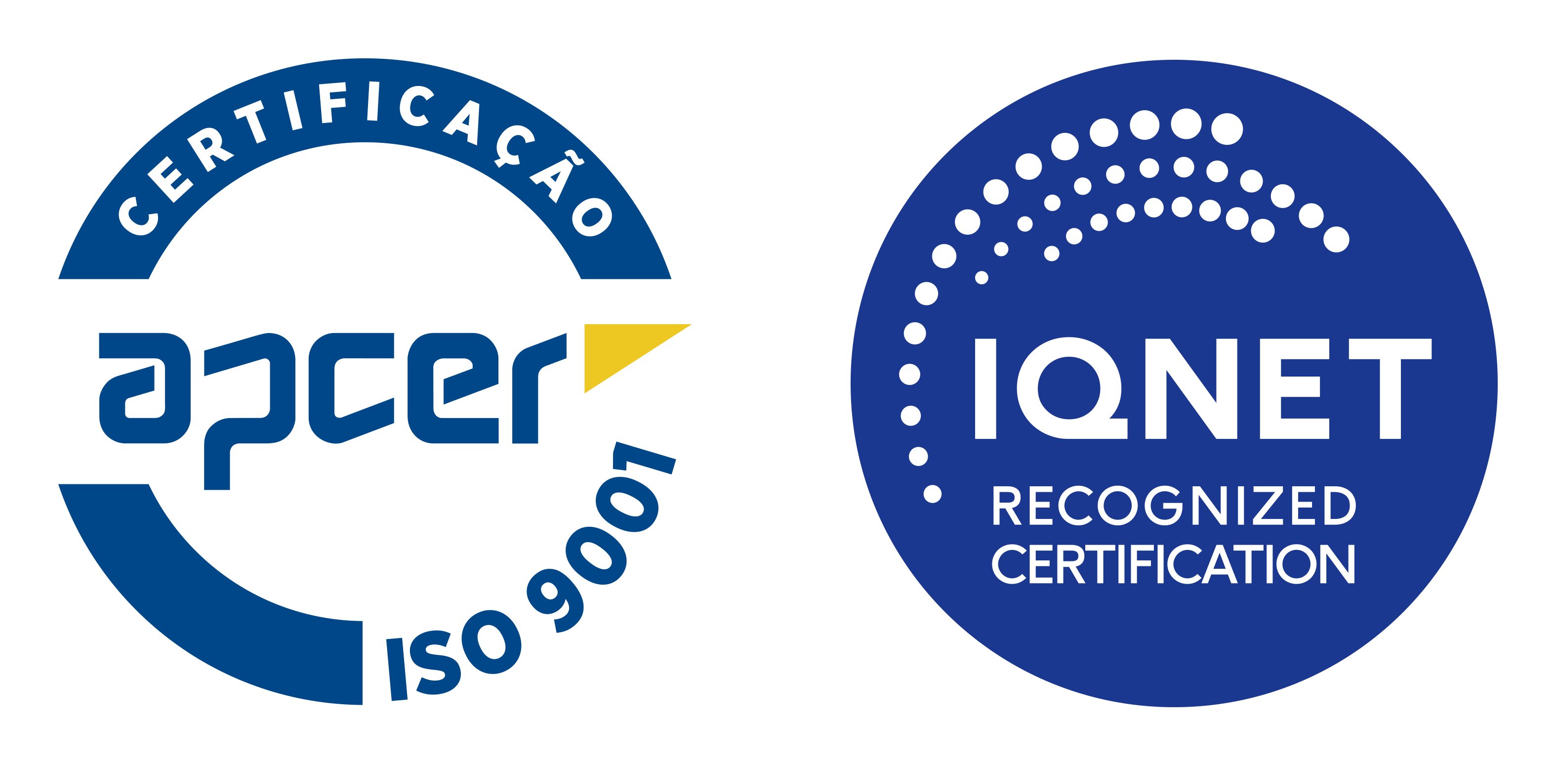 Certificação ISO 9001 APCER IQNET